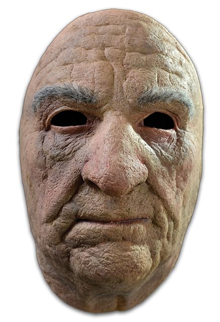 Man Face Reference, Scary Man, Old Man Mask, Creepy Face, Trick Or Treat Costume, Creepy Masks, Old Man Face, Costumes For Men, Mascaras Halloween