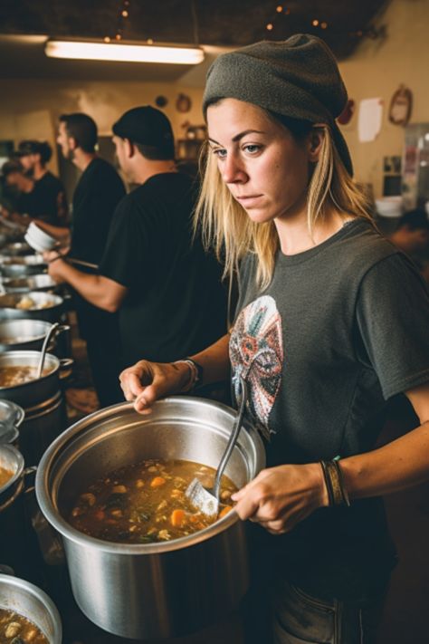 Soup Kitchens in Maui, Hawaii are a beacon of hope for those whose bellies grumble with hunger. These kitchens provide hot, comforting meals to homeless people and families struggling to make ends meet. The island is a postcard paradise, but its residents still face hardships. Thankfully, Maui's soup kitchens are here to help. #soupkitchen #warmmeals #food #soups #community #communitysupport #meal #volunteer #Maui #Hawaii Food For The Homeless, Soup Kitchen Homeless Meals, Hawaii Homestead, Big Island Hawaii Food, Cheap Eats Honolulu, Maui Food, Hawaii Usa, Volunteer Work, Homeless People