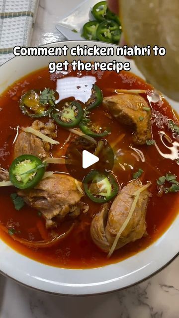 Saba Ahmad on Instagram: "Chicken nihari 

Chicken nihari is also one of the famous recipes on my blog. If you want the recipe then comment chicken nihari and follow @stewwithsaba for more recipes" Chicken Nihari Recipe, Nihari Recipe, Famous Recipes, Famous Recipe, More Recipes, The Recipe, My Blog, Chicken, On Instagram