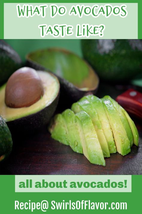 Ever ask, what do avocados taste like? I’ve got the answer and so much more. So let me tell you everything about avocados from their creamy buttery flavor and texture and health benefits to how to select and store them too! Recipes With Avocado, Sunset Cocktail Recipe, Balsamic Marinade, Avocado Health Benefits, Sweet And Sour Meatballs, Radish Recipes, Recipes To Cook, Tomato Sauce Recipe, Easy Summer Meals