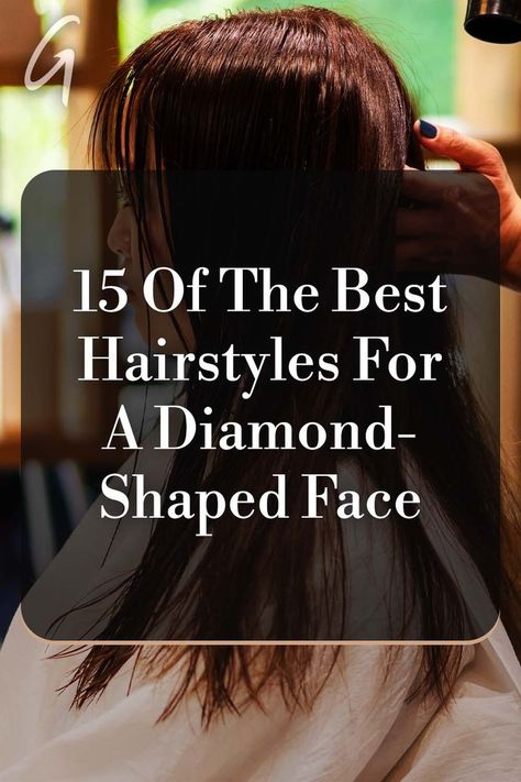 The success of our hairstyle choices can often be hit and miss. #besthairstyles #hairstyles #hair #hairideas Diamond Shaped Face Haircut, Diamond Face Haircut, Diamond Face Shape Hairstyles, Diamond Face Hairstyle, Haircut For Face Shape, Diamond Hair, Diamond Face Shape, Face Shape Hairstyles, High Cheekbones