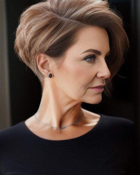 30 Short Haircuts for Women Over 50 That are Low-Maintenance Asian Short Hairstyle Women, Asymmetrical Pixie Bob, Asian Pixie Cut, Grey Haircuts, Short Asymmetrical Hairstyles, Bridesmaid Dresses Ideas, Pixie Haircut Ideas, Chic Haircut, Haircuts For Women Over 50