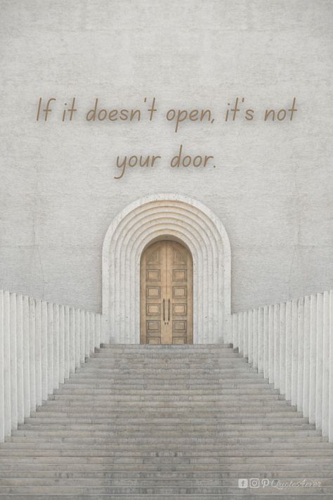 Quotes About Doors Opening, Door Quotes, Door Painting, Speak Easy, Open Quotes, Decor Business, When One Door Closes, Do Not Open, Entrance Door