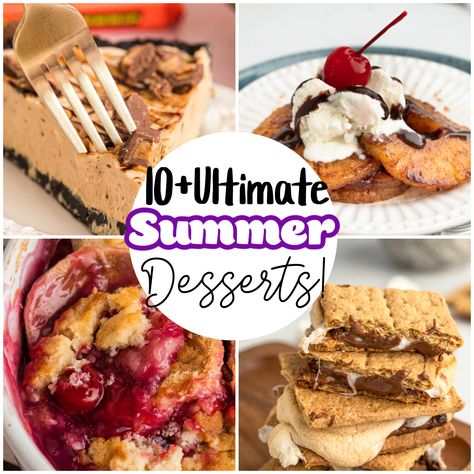 This ultimate summer desserts round-up post will get you ready to embark on a mouthwatering adventure as we present. This collection of scrumptious treats is designed to help you make the most of the warm and sunny season, offering refreshing flavors, beautiful colors, and delightful textures that will leave you and your loved ones craving... The post Summer Desserts appeared first on Adventures of a Nurse. Summer Flavors Desserts, Recipes Sauces, Chipotle Recipes Chicken, Chicken Dorito Casserole, Can Chicken Recipes, Cinnamon Twists, Levain Bakery, Stew Meat Recipes, Easy Hamburger