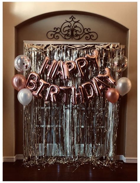 Birthday Surprise For Mom, 18th Birthday Decorations, 21st Bday Ideas, Moms 50th Birthday, 16th Birthday Decorations, 50th Birthday Party Decorations, Sweet 17, 21st Birthday Decorations, Birthday Party For Teens