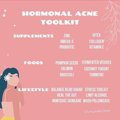 Hormonal Acne Diet, Hormonal Acne Supplements, Estrogen And Progesterone, Hormone Nutrition, Hormonal Acne Remedies, Hormone Diet, Acne Diet, Nontoxic Skincare, Low Estrogen Symptoms