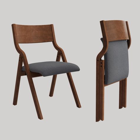 PRICES MAY VARY. ✔ VERSATILE USAGE: The multi-purpose wood frame folding chairs can be used as dining chair, bistro chair, visitor chair, office chair, meeting chair, camping chair, conference chair, vanity stool, garden chair. ✔ PORTABLE: Foldable and light weight design. This folding dining chairs are a great choice for party planner for extra seating. Holiday dinners, meeting, go out for activities or outdoor barbecue, you can switch modes at any time. ✔ DURABLE & COMFY: The kitchen chairs se Folding Chair Desk, Foldable Dining Chairs, Foldable Chair Design, Folding Chair Design, Fold Up Chairs, Foldable Chair, Folding Dining Chairs, Cafe Chair, Conference Room Chairs