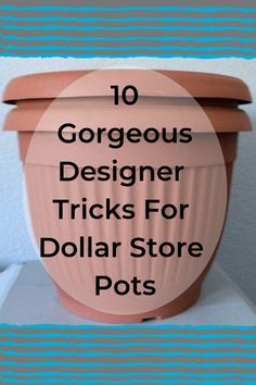 Cheap Flower Pots, Clay Pot Projects, Porch Flowers, Plant Pot Diy, Planting Pots, Terra Cotta Pot Crafts, Dollar Store Diy Projects, Plastic Plant Pots, Flower Pot Crafts