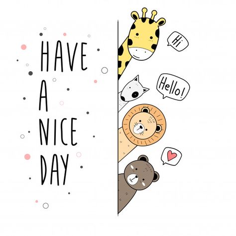 Cute animals cartoon doodle card poster wallpaper Premium Vector Cute Animals Cartoon, Doodles Bonitos, ポップアート ポスター, Animals Crossing, Cartoon Doodle, Animals Cartoon, 그림 낙서, Poster Wallpaper, Animal Doodles