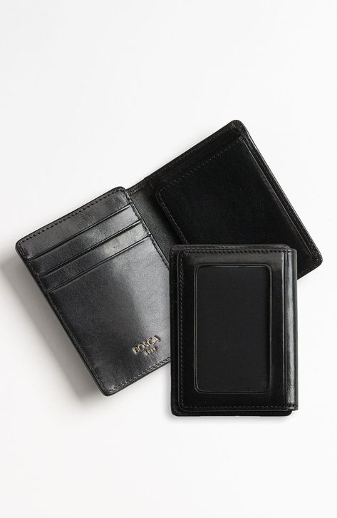 Front Pocket Wallet Men, Window Exterior, Window Interior, Coach Men, Slim Leather Wallet, Front Pocket Wallet, Id Wallet, Pocket Wallet, Leather Wallets