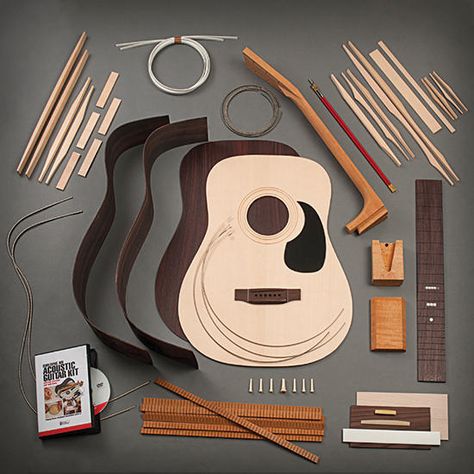 DIY Kits Stew Mac Acoustic Guitar Chords, Fender Acoustic, Guitar Diy, Acoustic Guitar Lessons, Guitar Kids, Stratocaster Guitar, Guitar Kits, Guitar Tuners, Learning Guitar