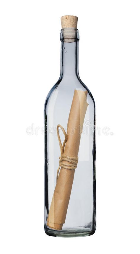 Message in a bottle. Bottle with message isolated, white background, clipping pa , #Ad, #Bottle, #message, #Message, #bottle, #isolated #ad Message Bottle, Message Logo, Empty Wine Bottles, Clean Eats, Message In A Bottle, Creative Icon, Stock Photography Free, Icons Design, Negative Space