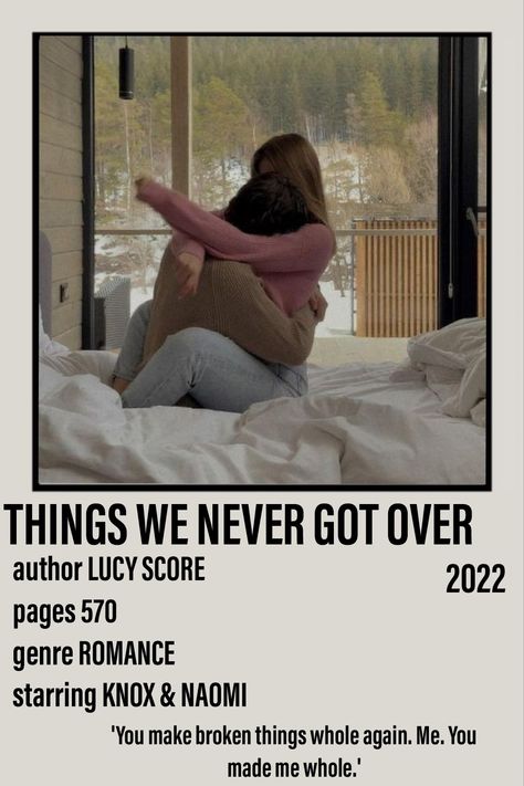 Polaroid poster including a picture of Knox and Naomi from the book Thungs We Never Got Over by Lucy Score. 570 pages. Romance. 'You make broken things whole again. Me. You made me whole.' Writing At Night Aesthetic, The Horsemen Devils Night, Devil Night Series, Book Posters Polaroid, Penelope Douglas Devils Night, Nightfall Aesthetic, Nightfall Book, The Devils Night Series, Devils Night Penelope Douglas