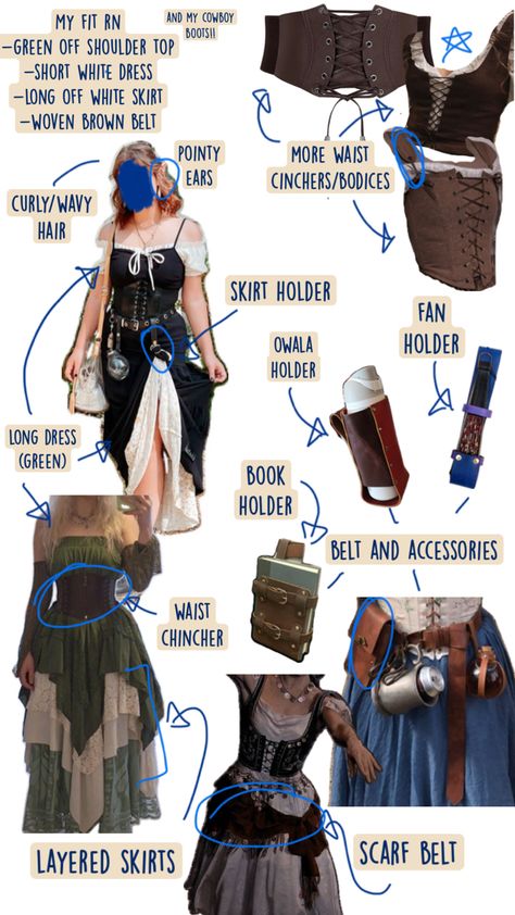 First Ren Faire, Renfair Costume Ideas, Simple Renfaire Outfit, Deer Ren Faire, Ren Faire Looks, Ren Faire Outfits Women, Reinfare Outfits, Thrifted Ren Faire Outfit, Pirate Ren Faire Costume