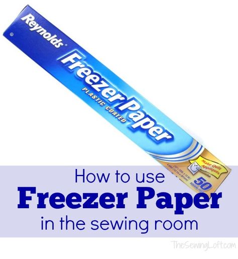 Sewing 101, Sew Ins, Freezer Paper, Beginner Sewing Projects Easy, Nine Patch, Techniques Couture, Sewing Rooms, Quilting Tips, Sewing Projects For Beginners