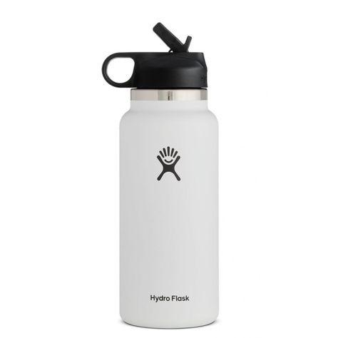 Hydro Flask 32 Oz, Hydro Flask Water Bottle, Stainless Steel Collar, Beer Growler, Wide Mouth Water Bottle, Flask Water Bottle, Wide Mouth Bottle, Best Water Bottle, Bottle With Straw