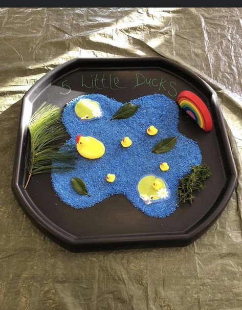 Easy Tuff Tray Ideas Toddlers, Tuff Tray Sensory, January Tuff Tray Ideas, World Book Day Tuff Tray Ideas, Rice Tuff Tray Ideas, Nursery Rhyme Eyfs Activities, Nursery Rhymes Eyfs, Fairy Tale Tuff Tray Ideas, Tuff Trays For Babies