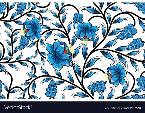 Motif Batik Flora, Batik Flora, Motif Vector, Modern Batik, Batik Motif, Floral Vector, Indonesian Batik, Motif Batik, Floral Drawing