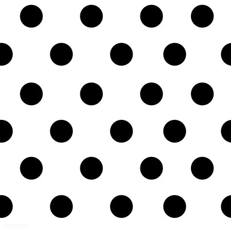 Black and white seamless polka dot pattern vector | free image by rawpixel.com / filmful Dot Pattern Vector, Polka Dot Pattern Design, Black And White Nail Designs, Polka Dots Wallpaper, Light Party, Dot Texture, Polka Dot Background, Dots Wallpaper, White Nail Designs