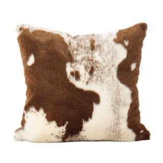 Leather Throw Pillows, How To Clean Pillows, Faux Cowhide, Urban Cowboy, Urban Decor, Cowhide Pillows, Faux Fur Pillow, Fur Pillow, Cow Hide