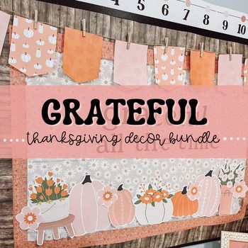 Thanksgiving Classroom Door Decor, Thank You Bulletin Board Ideas, Classroom Fall Decor, Garden Bulletin Boards, Thanksgiving Classroom Door, Fall Bulletin Board Ideas, Classroom Windows, Thanksgiving Bulletin Board, Classroom Setup Elementary