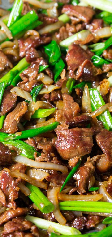 Easy Mongolian Beef Recipe, Easy Mongolian Beef, Mongolian Beef Recipe, Mongolian Beef Recipes, Healthy Beef Recipes, Mongolian Beef, Beef Recipe, Recipes For Dinner, Beef Recipes Easy