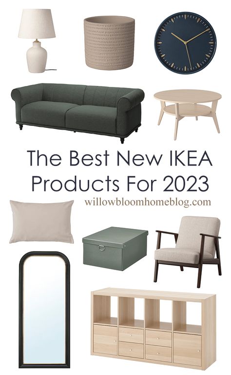 The Best New IKEA Products For 2023 Ikea Must Haves, Ikea Farmhouse, Ikea Usa, Ikea New, Latest Sofa Designs, Ikea Products, Ikea Finds, Ikea Living Room, Ikea Decor