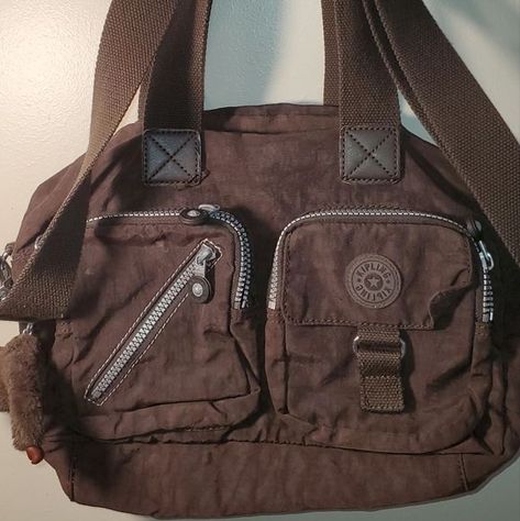 Postman Bag, Doll Closet, Kipling Bags, Trumpet Sleeve, Brown Crossbody, Stuff And Thangs, Knit Style, Pretty Bags, Self Design