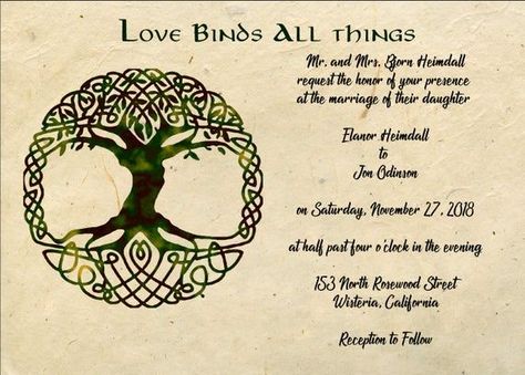 Voodoo Wedding, Asatru Wedding, Marriage Symbols, Small Private Wedding, Witchy Wedding, Wiccan Wedding, Lotr Wedding, Nordic Wedding, Hand Fasting