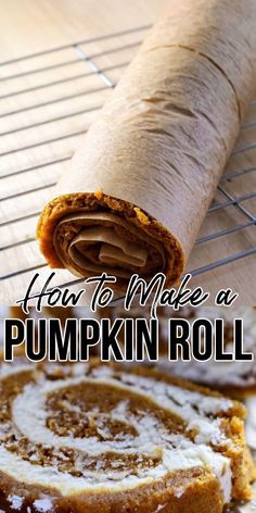 Pumpkin Cake Roll, Pumpkin Roll Recipe Easy, Pumpkin Rolls, Pumpkin Roll Cake, Pumpkin Rolls Recipe, Pumpkin Sheet Cake, Cake Roll Recipes, Pumpkin Roll, Fall Is In The Air