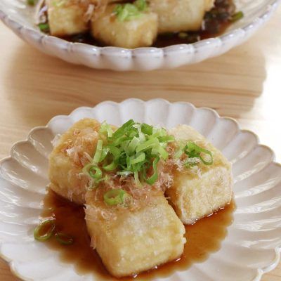 Cooking With Tofu, Agedashi Tofu, Garlic Lemon Butter Sauce, Soft Tofu, Bonito Flakes, Cooking Tofu, Beef Tongue, Tofu Dishes, Using A Pressure Cooker