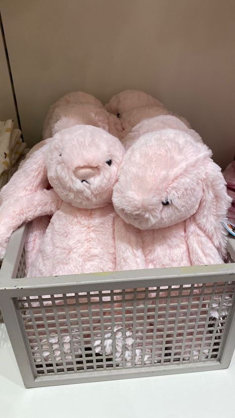 Jellycat Bunny, Jellycat Stuffed Animals, Holiday Mood, Pink Bunny, Cute Animals Images, Pink Girly Things, Harry Potter Movies, Birthday Wishlist, Cute Stuffed Animals