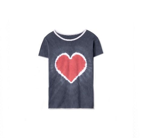 Tie Dye Heart Baby Tee S/S REISSUE Baby Tees 90s, Pretty Tie Dye, Tie Dye Heart, Downtown Outfits, Hand Tie, Future Style, Heart Tee, Cartoon Outfits, Heart Shirt