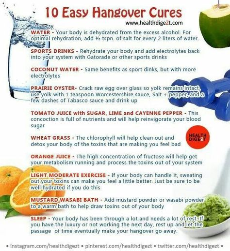 For hangovers Remedies For Hangover, Food For Strong Bones, Miracle Juice, Hangover Tips, Hangover Headache, Exercise Food, Caffeine Withdrawal, Choices Quotes, Feeling Nauseous