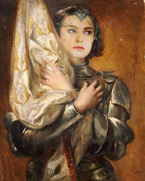 Woman In Armor, Santa Joana D'arc, Joan D Arc, Saint Joan Of Arc, Jeanne D'arc, St Joan, Joan Of Arc, Jeanne D Arc, Pierre Auguste Renoir