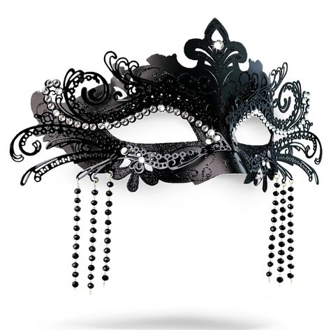 PRICES MAY VARY. ❤ ♕Intricate Detail♕ This gorgeous black masquerade mask is carefully laden with shiny beads that sparkle bright and tastefully. It just the right elegant dazzle. This mask was made with great care to detail in a process that radiates in the final result. You will feel Cleopatra's Pulse. This mask will augment your Mystery and unleash your Glamour. 💖 ♕Impressive Style♕ You can pair this mask with a wide variety of outfits. They can go with an evening gown or with any Carnival, Masquerade Ball Mask For Women, Mascarade Mask Women Masquerade Party, Masquerade Mask Party Outfit, Masquerade Ball Gowns Elegant With Mask, Masquerade Ball Outfit Ideas, Masquerade Dress And Mask, Masquerade Outfit Ideas For Women, Mask Party Outfit, Mascarade Ball Outfit