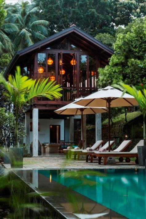 South East Asia Architecture, Villa Architecture, Sri Lanka Travel, Safari Lodge, Holiday Guide, South East Asia, Island Travel, Traditional Architecture, Hair Toppers