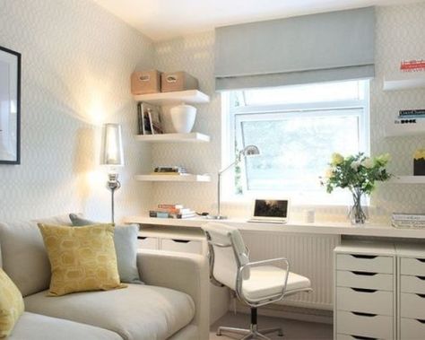 ORC Inspiration Small Home Office Guest Room, Multi Purpose Home Office, Small Bedroom Office, Bedroom Office Combo, Spare Room Office, Guest Room Office Combo, Spare Bedroom Office, Home Office Guest Room Combo, Guest Bedroom Home Office