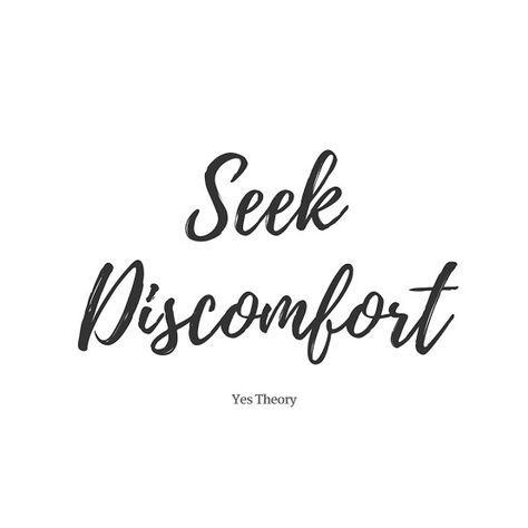 Seek Discomfort Wallpaper, Discomfort Tattoo, Seek Discomfort Tattoo, Yes Theory, Seek Discomfort, Youtube Vines, Nathan Scott, Vlog Squad, Fairy Tattoo