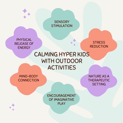 Here’s how outdoor activities can make a positive impact on calming a hyper child. Hyperactive Child, Hyperactive Kids, Calm Down Corner, Parasympathetic Nervous System, Sensory Stimulation, Deep Breathing Exercises, Cortisol Levels, Mind Body Connection, Emotional Regulation