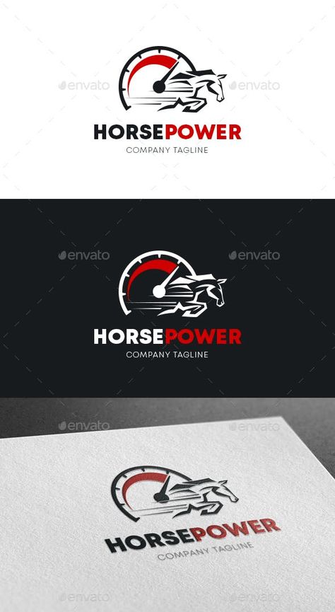 Horsepower Logo - Symbols Logo Templates Get now only for $35 Horse Power Logo, Biker Logo Design, Pistons Logo, Logo Site, Mechanics Logo, Biker Logo, Car Logo Design, Power Logo, 3d Logo Design