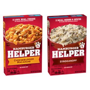 17 Cheap Ground Beef Dinners - Tablespoon.com Hamburger Helper Stroganoff, Hamburger Helper Beef Stroganoff, Cooking Frozen Meatballs, Hamburger Helper Recipes, Creamy Pasta Sauce, Pasta Sides, Frozen Meatballs, Hamburger Helper, Easy Family Dinners