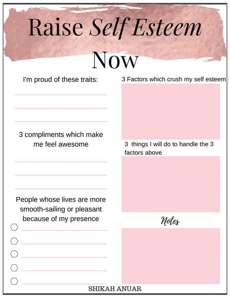 Self Esteem Worksheets, Self Esteem Activities, Life Coaching Tools, Counseling Activities, Motiverende Quotes, Therapy Worksheets, Group Therapy, Therapy Tools, Mental And Emotional Health