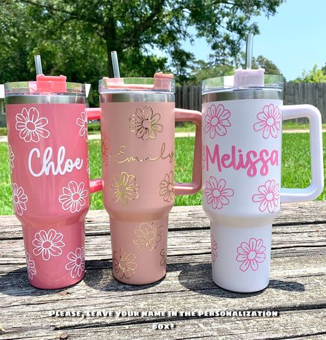 custom glass mug custom mug graduation custom mug for friends mug design geometric custom easter tumbler custom espresso cup Custom Water Bottle Stickers, Stanley Cup 40 Oz Stickers, Stanley Tumbler Stickers, Birthday Cups Ideas, Cricut Trendy Projects, Customized Water Bottles Ideas, Stickers On Tumbler, Customize Stanley Cup, Stanley Cup Sticker Ideas