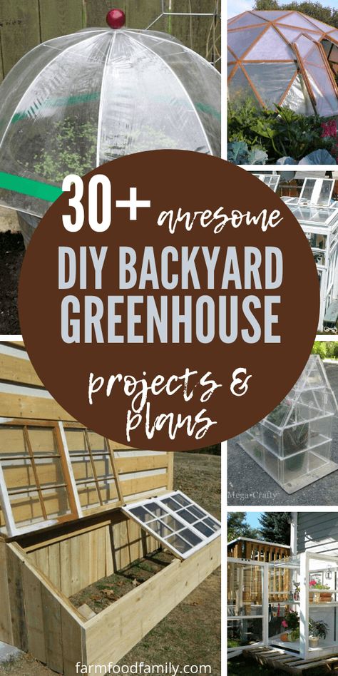 If you are looking for easy and inexpensive homemade greenhouse projects to build one in your backyard. You can use these 30+ awesome ideas. Diy Greenhouse Ideas Cheap Simple, Diy Greenhouse Cheap, Green House Ideas, Greenhouse Projects, Homemade Greenhouse, Diy Greenhouse Plans, Backyard Layout, Backyard Fence, Build A Greenhouse