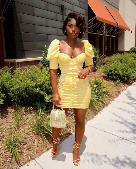 Mustard yellow dresses