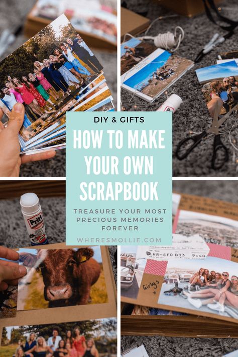 Cute Scrapbooks, My Scrapbook, Adventure Lifestyle, Diy Gifts For Friends, Making Memories, How To Make Your, Diy Gifts, Lifestyle Blog, From Scratch