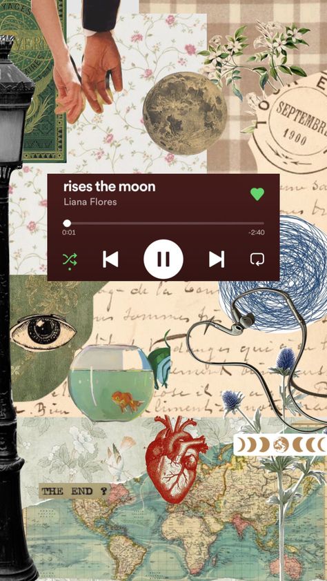 Rises The Moon Wallpaper, Rises The Moon Spotify, Rises The Moon Song, Rises The Moon Aesthetic, Liana Flores, Indie Playlist, Poster Collage, Moon Song, Music Spotify