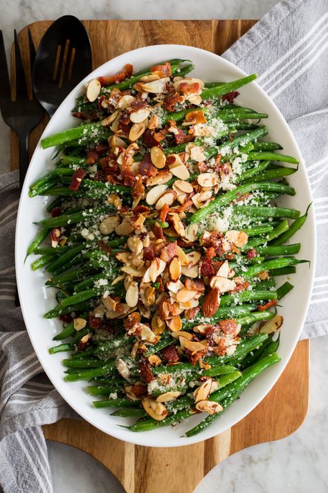 Green Bean Almondine String Beans Almondine, Best Green Beans, French Side Dishes, Green Bean Dishes, Green Beans With Almonds, Green Beans Almondine, The Best Green Beans, Green Beans Side Dish, Green Bean Salad