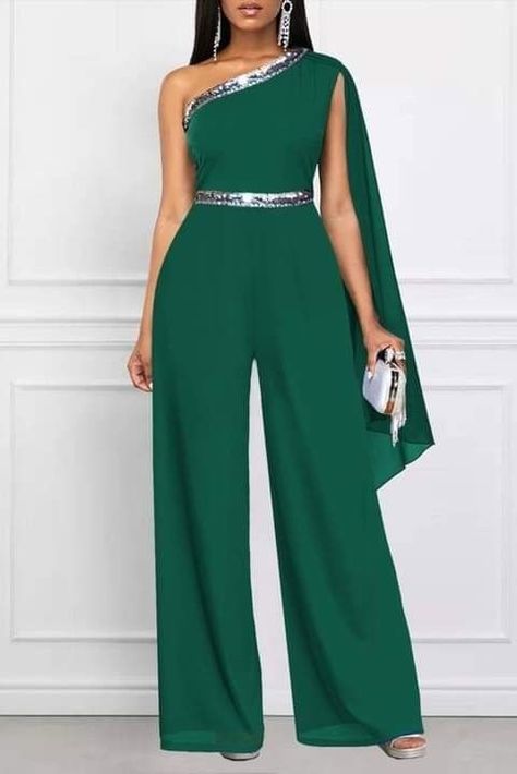 Jumpsuit Outfit Wedding Guest, Jumpsuit Outfit Wedding, Classy Jumpsuit Outfits, Jumpsuit Wedding, Fancy Jumpsuit, Blue Dress Outfits, Sparkly Jumpsuit, Clothing Pattern Design, Classy Jumpsuit